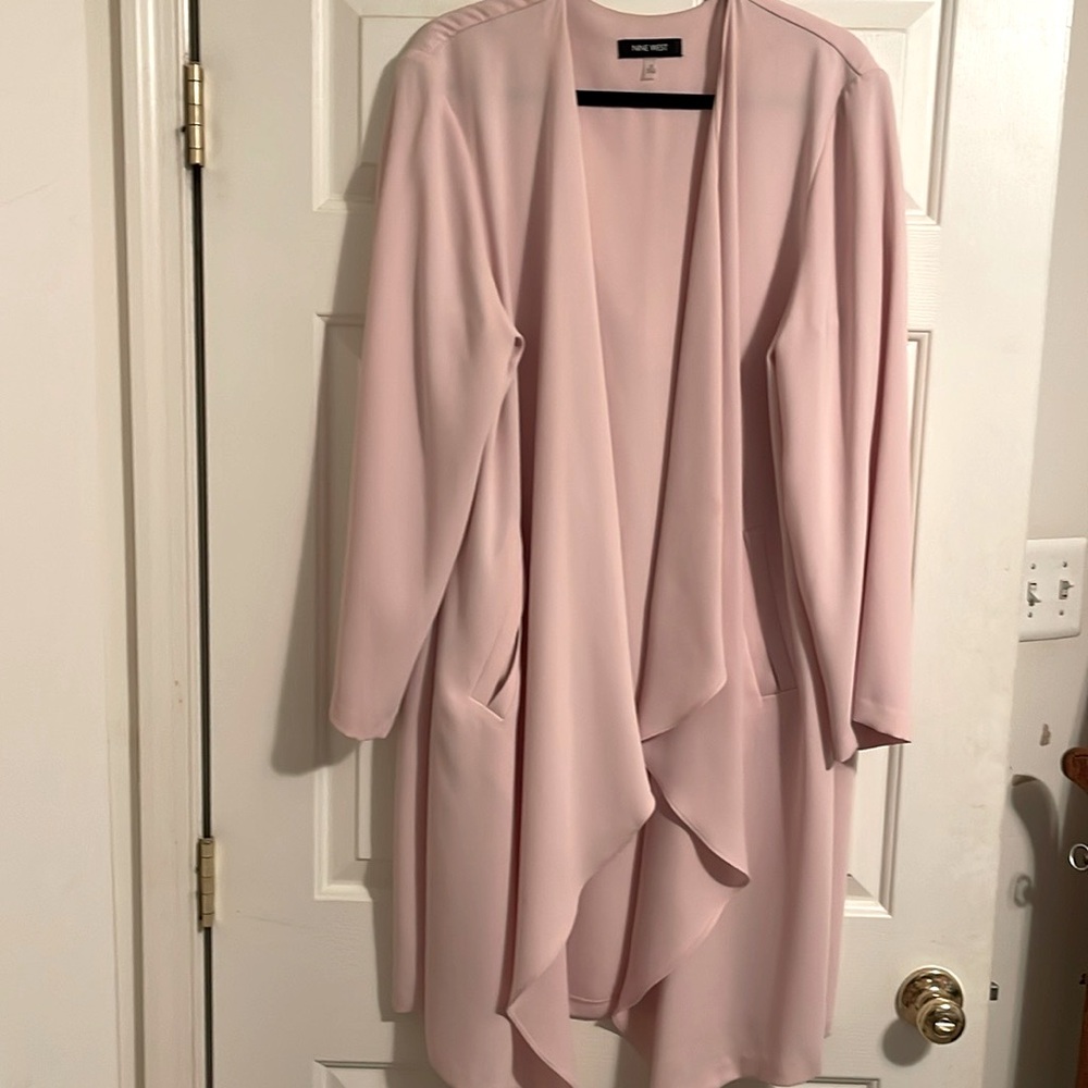 Pink Soft Crepe Duster